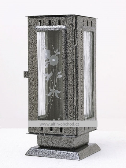Obrázek Svítilna na postavení na hrob standart starostříbro