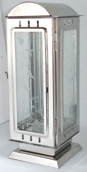 Obrázek Lucerna, lampa na pomník - oblá střecha