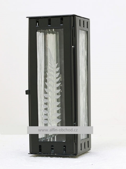 Obrázek Svítilna na pomník závěsná mini - černá