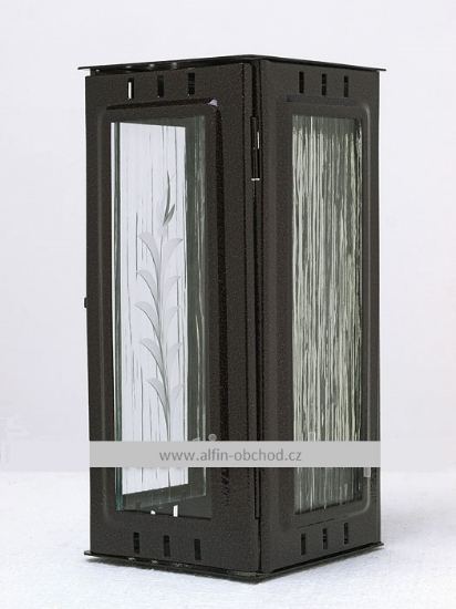 Obrázek Svítilna na pomník závěsná malá - starozlato