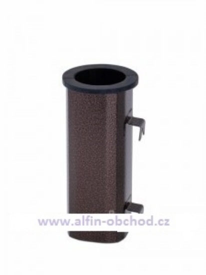 Obrázek Váza čtyřboká závěsná staroměď