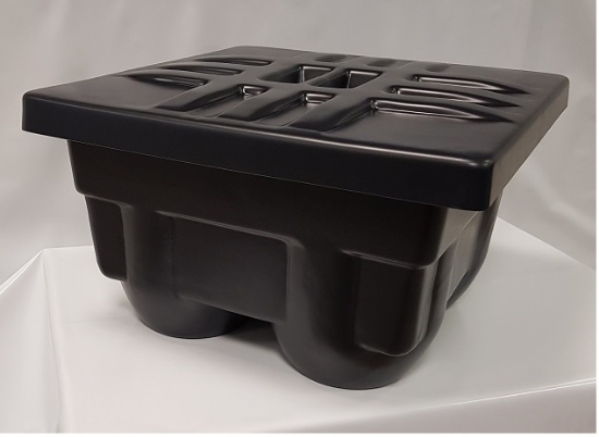 Obrázek Schránka na 4 urny do země plast prolisovaná