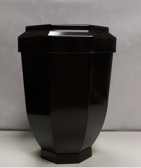 Obrázek Urna plastová černá lesklá