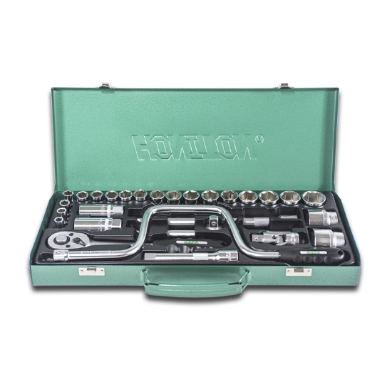 Obrázek Sada hlavic 1/2" 28 dílů