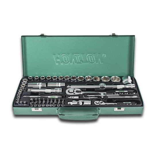 Obrázek Sada hlavic 1/4”-1/2” 59 dílů