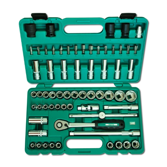 Obrázek Sada hlavic 1/2” 64 dílů