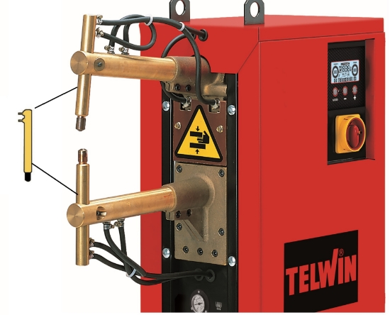 Obrázek Chlazený držák výměnných elektrod PCP