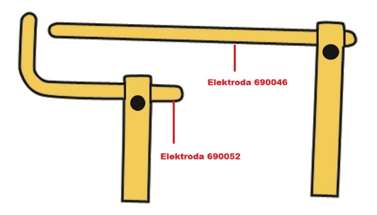 Obrázek Elektroda pro čelisti XA3 Telwin 690052