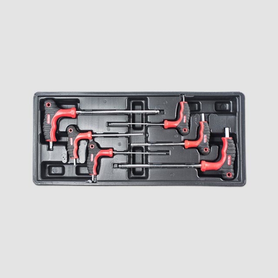 Obrázek Sada IMBUS klíčů s T-rukojetí 6 dílů