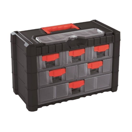 Obrázek Skříňka na drobný materiál - 6 zásuvek 400x260x200mm