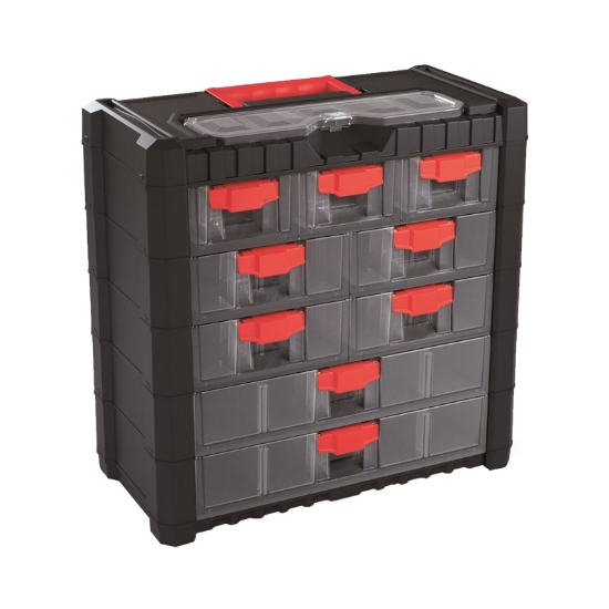 Obrázek Organizér plastový - 9 zásuvek 400x392x200mm