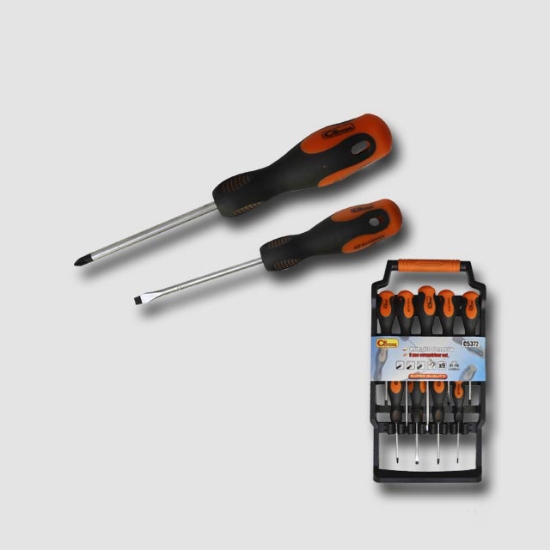 Obrázek Sada šroubováků 9 dílů - plastový držák
