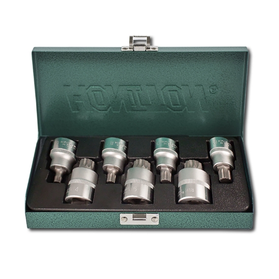 Obrázek Sada hlavic 1/2” XZN M6-M18 7 dílů