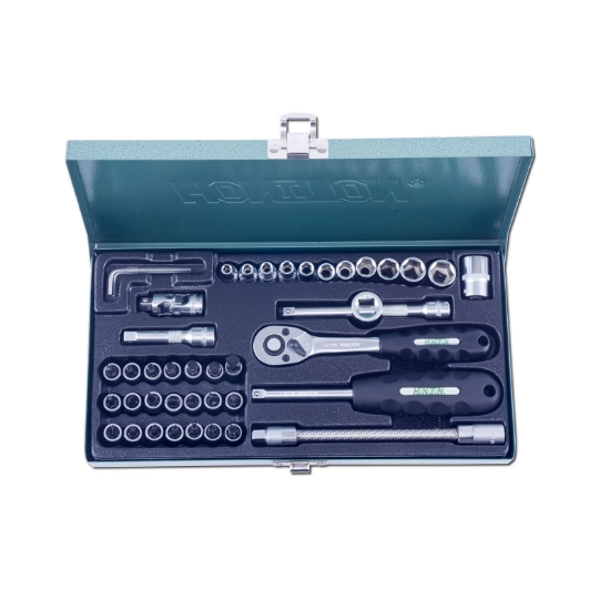 Obrázek Sada hlavic 1/4" 43 dílů