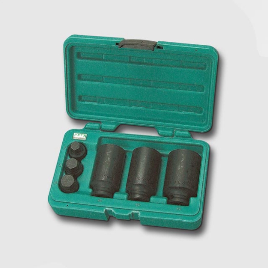 Obrázek Sada hlavic průmyslových úderových 1/2” 6 dílů