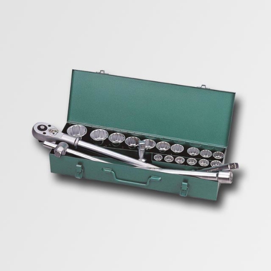 Obrázek Sada dvanáctihranných 3/4” 21 dílů