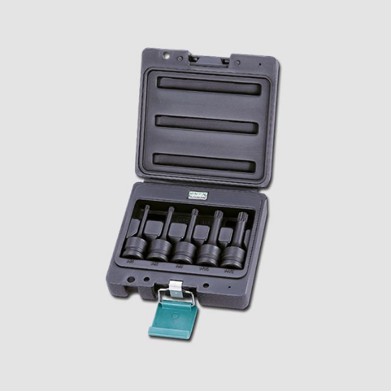 Obrázek Sada hlavic průmyslových úderových XZN 1/2" 5dílů