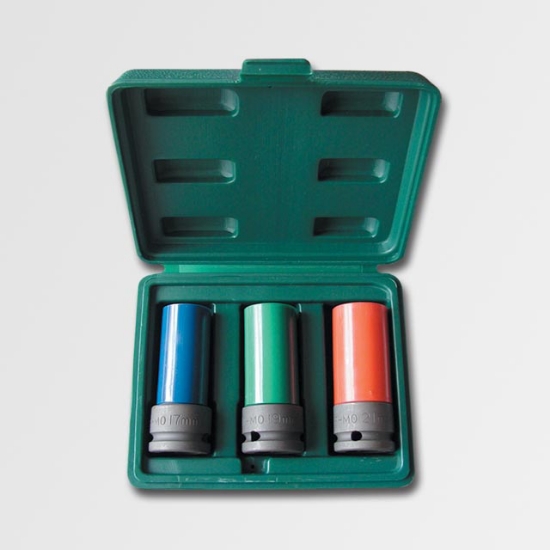 Obrázek Sada úderových hlavic 1/2” | 17-21mm