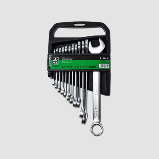 Obrázek Sada očkoplochých klíčů 6-22mm matné 12 dílů (P16143)